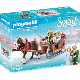 Playmobil® 70397 - Spirit - Riding Free - Winterliche Schlittenfahrt