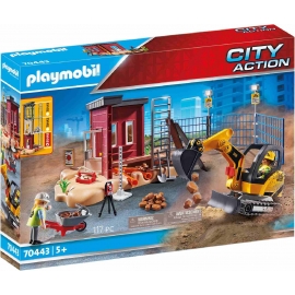 Playmobil® 70443 - City Action - Minibagger mit Bauteil