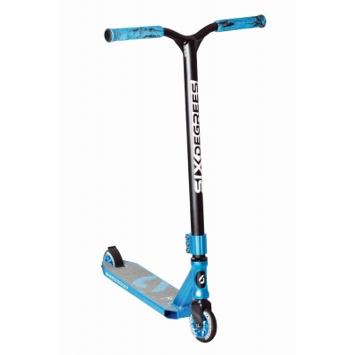 Six Degrees Stuntscooter, blau