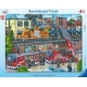 Ravensburger 05093 Puzzle Feuerwehreinsatz an den Bahngleisen