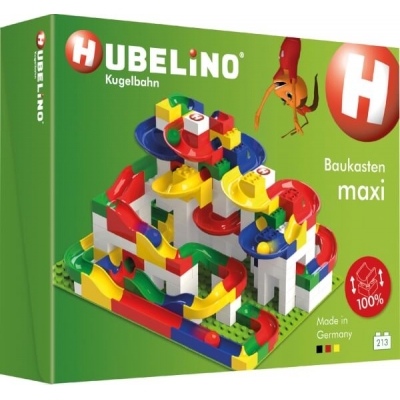 Hubelino Kugelbahn: 213- teiliger maxi Baukasten