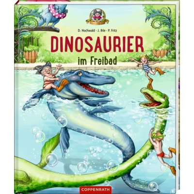 Dinosaurier im Freibad
