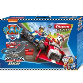 CARRERA GO!!! BATTERY OPERATED - PAW PATROL - READY RACE RESCUE
