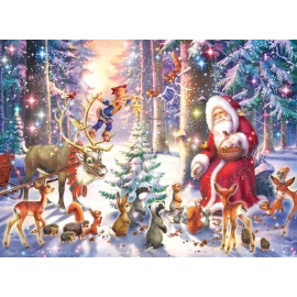 Ravensburger 12937 Puzzle AT Weihnachtspuzzle 100 Teile