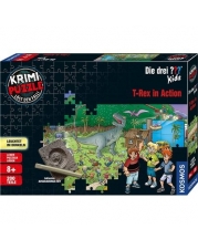 KOSMOS - Krimi-Puzzle - Die drei ??? Kids - T-Rex in Action, 200 Teile