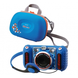Vtech 80-520094 KidiZoom Duo DX blau inkl. Tragetasche blau