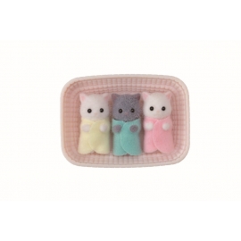 Sylvanian Families Perserkatzen Drillinge