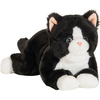 Teddy-Hermann - Schlenkerkatze schwarz 30 cm