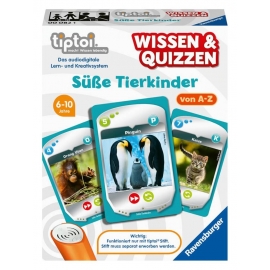 Ravensburger 00082 Wissen & Quizzen: Süße Tierkinder