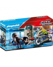 Playmobil® 70572 - City Action - Polizei - Motorrad Verfolgung des Geldräubers