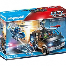 Playmobil® 70575 - City Action - Polizei - Helikopter Verfolgung des Fluchtfahrzeugs