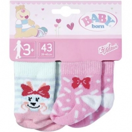 Zapf Creation - BABY born Socken 2x, 43 cm