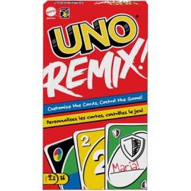 Mattel - Mattel Games UNO Remix individuell gestaltbares Kartenspiel