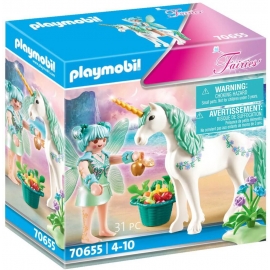 Playmobil® 70655 Einhorn mit Fütter-Fee