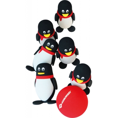 Schildkröt Funsports - PINGUIN Soft Bowling Set, in transp. Carrybag