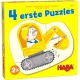 HABA® - 4 erste Puzzles - Baustelle