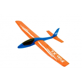 Pilo XL Schaumwurfgleiter EPP Tragfläche orange Rumpf blau