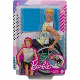 Mattel - Barbie Fashionistas Ken Puppe mit Rollstuhl