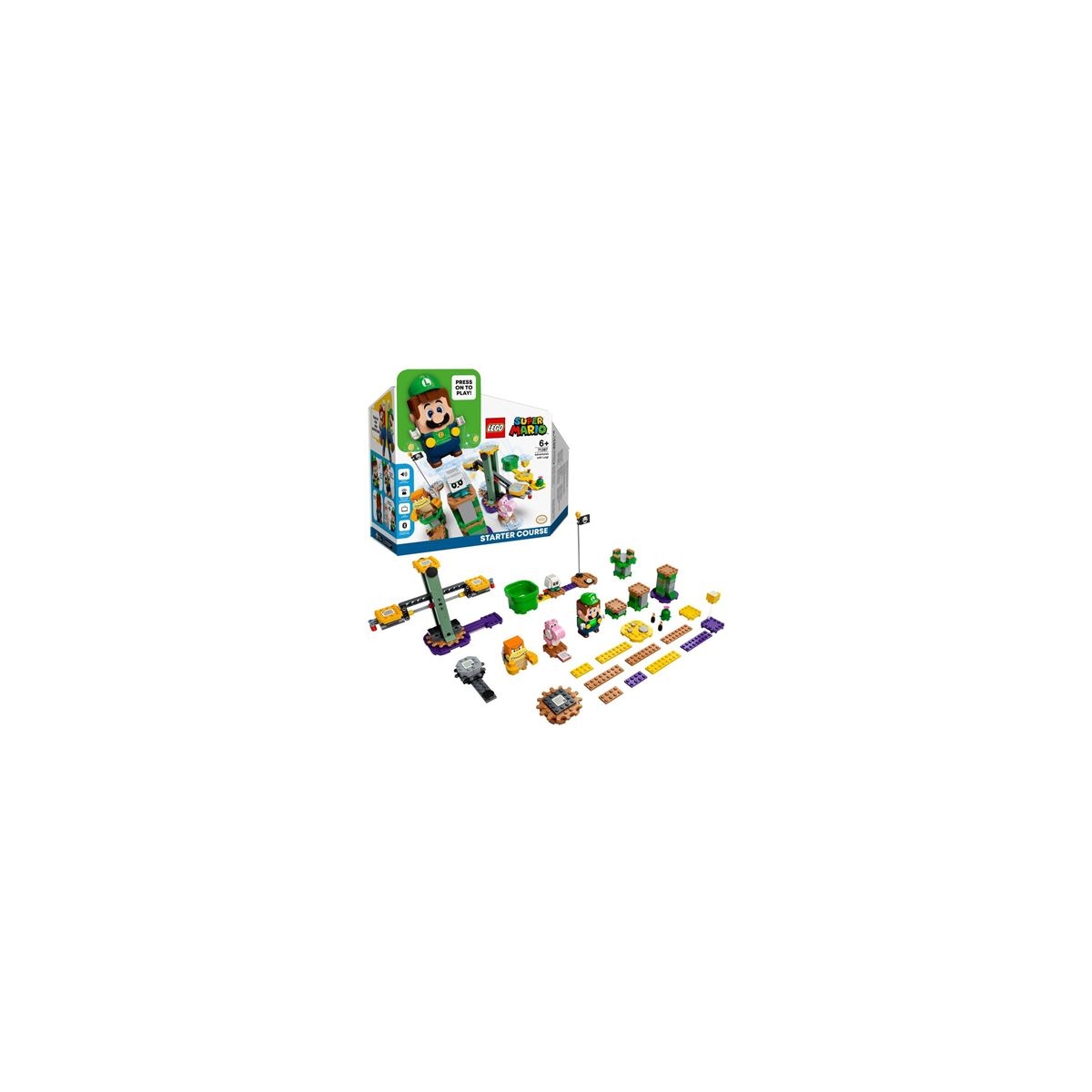 - 570201 Mario Münster Spielwaren 71387 Super Starterset - LEGO® LEGO® mit Luigi MUKK® - - Abenteuer