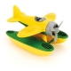 Green Toys - Wasserflugzeug mit gelben Tragflächen
