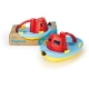 Green Toys - Schleppboot rot