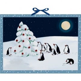 Coppenrath Verlag - Pinguin-Weihnacht, Wand-Adventskalender