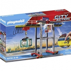 Playmobil® 70770 - City Action - Portalkran mit Containern