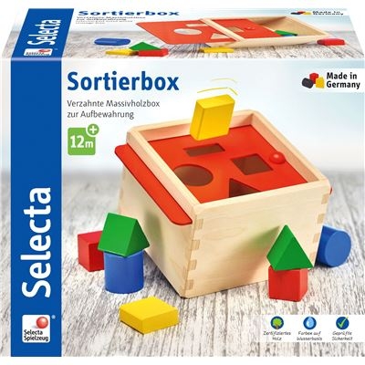 Schmidt Spiele - Selecta - Sortierbox, 14 cm