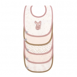Value Pack Bib 5 pcs assorted About Friends Chinchilla
