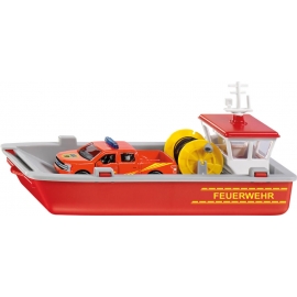 SIKU 2117 Feuerwehr Arbeitsboot