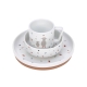 Dish Set Porcelain/Silicone Tiny Farmer