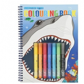 Depesche - Dino World - Malbuch-Set Underwater