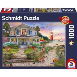 Schmidt Spiele - Puzzle - Das Strandhaus