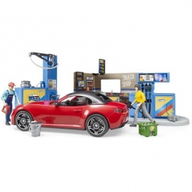 Bruder - bworld Tankstelle mit Waschplatz