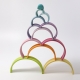 12-teiliger Regenbogen pastell