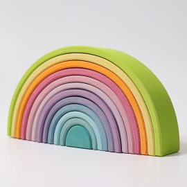 12-teiliger Regenbogen pastell