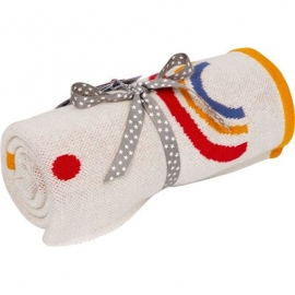 Die Spiegelburg - BabyGlück - Strickdecke Regenbogen