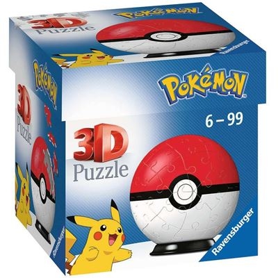 Ravensburger - Pokémon Pokéballs - Pokéball Classic, 54 Teile