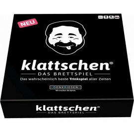DENKRIESEN - klattschen® - Trinkspiel - DAS BRETTSPIEL - Das wahrscheinlich beste Trinkspiel aller Z