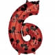 Mid Size Mickey Maus Forever Zahl 6 Folienballon L27 verpack