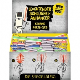 Die Spiegelburg - Wild + Cool - Leuchtender Schlüsselanhänger