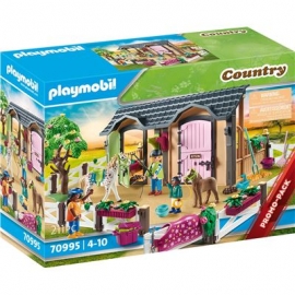 Playmobil® 70995 - Country - Bauernhof - Reitunterricht mit Pferdeboxen