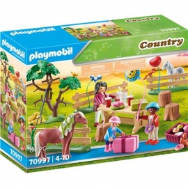 Playmobil® 70997 - Country - Bauernhof - Kindergeburtstag auf dem Ponyhof