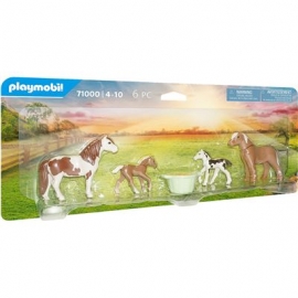 Playmobil® 71000 - Country - Bauernhof - 2 Island Ponys mit Fohlen