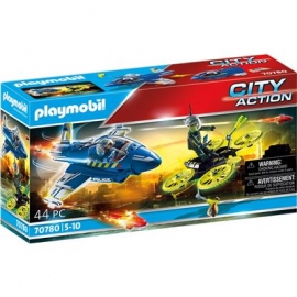 Playmobil® 70780 - City Action - Polizei-Jet - Drohnen-Verfolgung