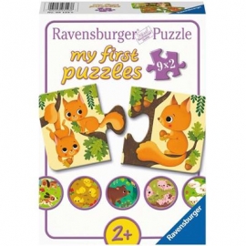 Ravensburger - Tiere und ihre Kinder, 9 Teile
