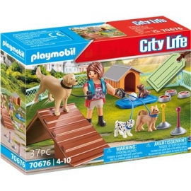 Playmobil® 70676 - City Life - Geschenkset Hundetrainerin