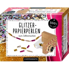 Glitzer-Papierperlen zum Selbermachen (100% s.g.)