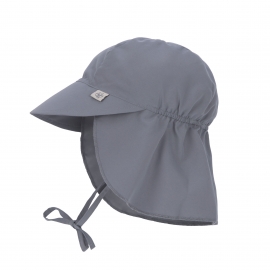 Sonnenhut mit Nackenschutz & UV-Schutz - Grau