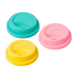 Silicone Lid for Our Melamine Tall Cup in 3 Assort
